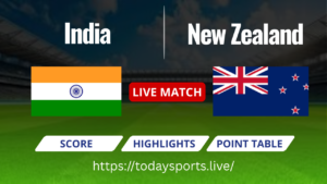 India vs New Zealand live