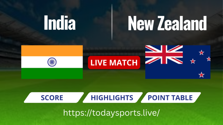 India vs New Zealand live