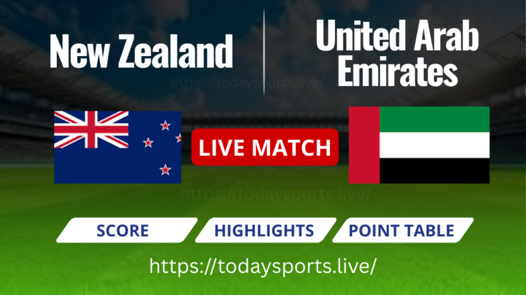 New Zealand vs United Arab Emirates