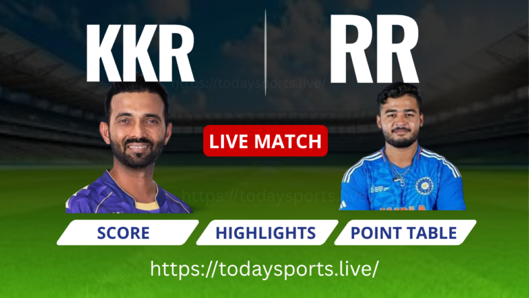 Kolkata Knight Riders vs Rajasthan Royals,