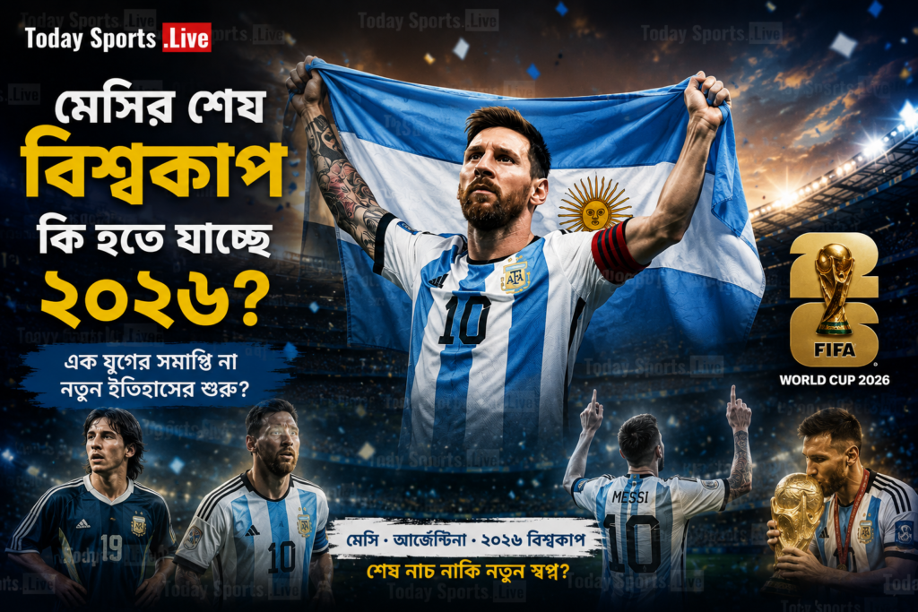 মেসির শেষ বিশ্বকাপ কি হতে যাচ্ছে ২০২৬?