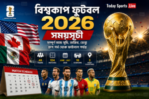 বিশ্বকাপ ফুটবল ২০২৬ সময়সূচী