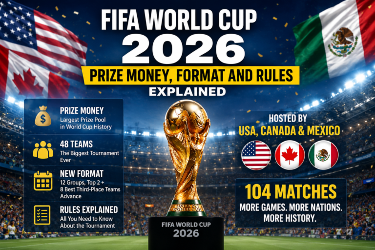 FIFA World Cup 2026 Prize Money, Format and Rules Explained