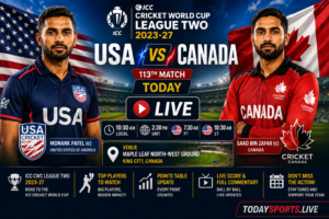 USA vs Canada Cricket Showdown 2023