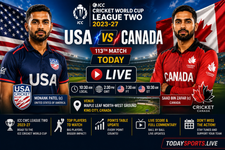 USA vs Canada Cricket Showdown 2023